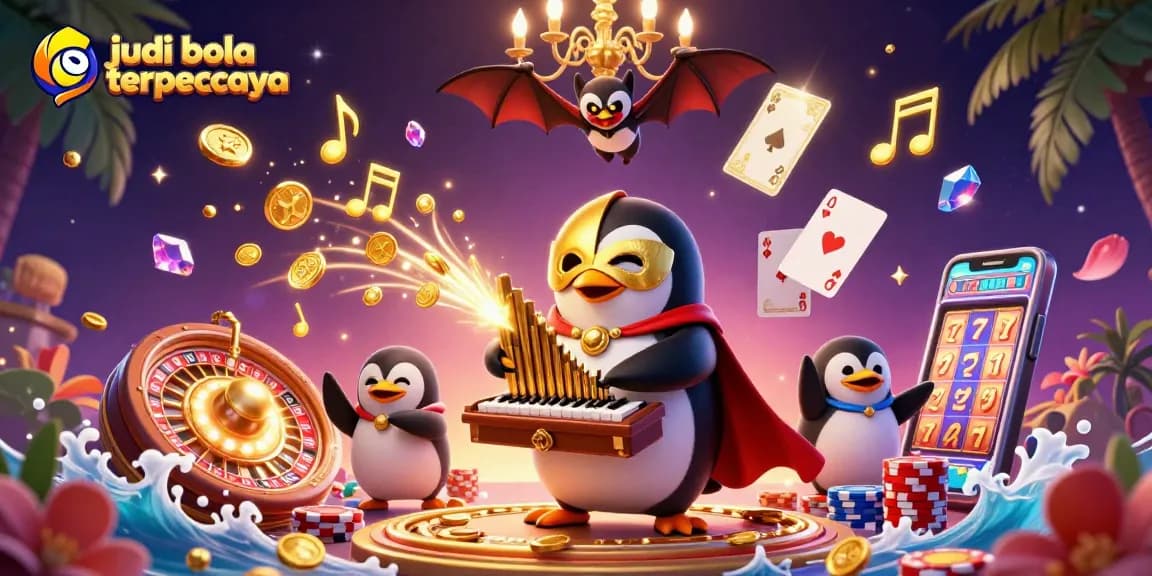 Experience judi bola terpercaya with thrilling sports betting and vibrant 3D casino elements.