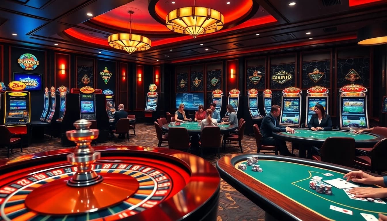 Vivez l'excitation du casino en ligne argent réel France avec des jeux de table captivants et des machines à sous.