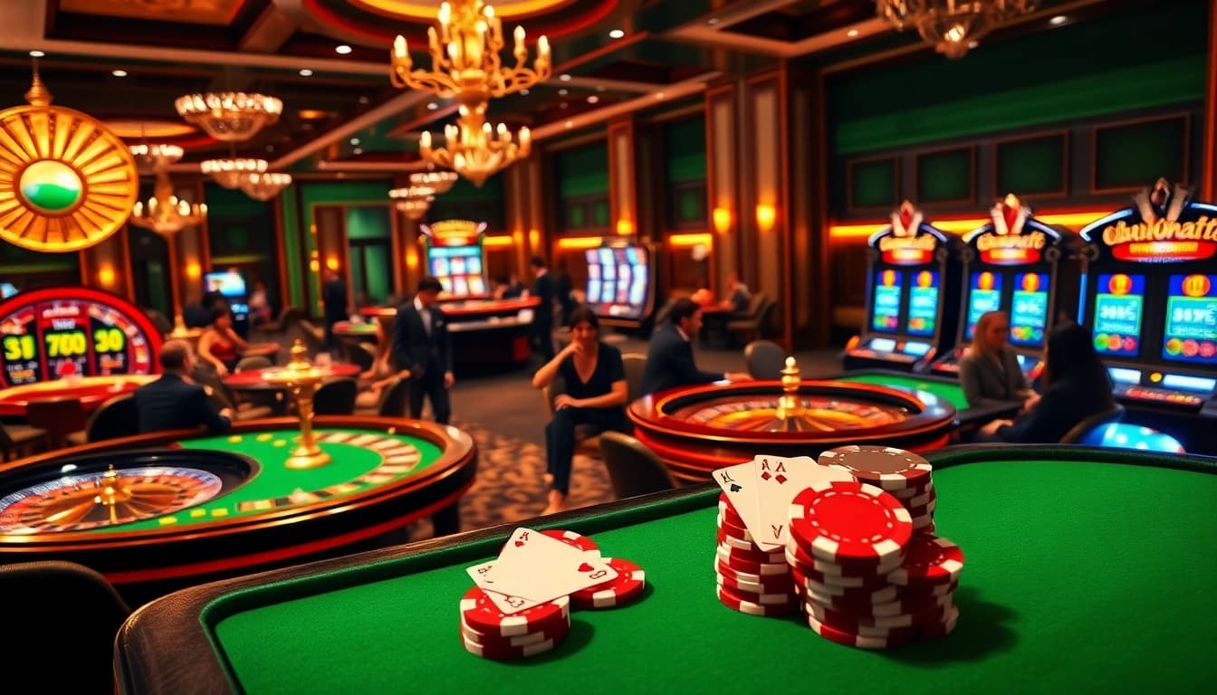 Découvrez l'excitation du casino en ligne argent réel France avec des tables vibrantes et des joueurs engageants.