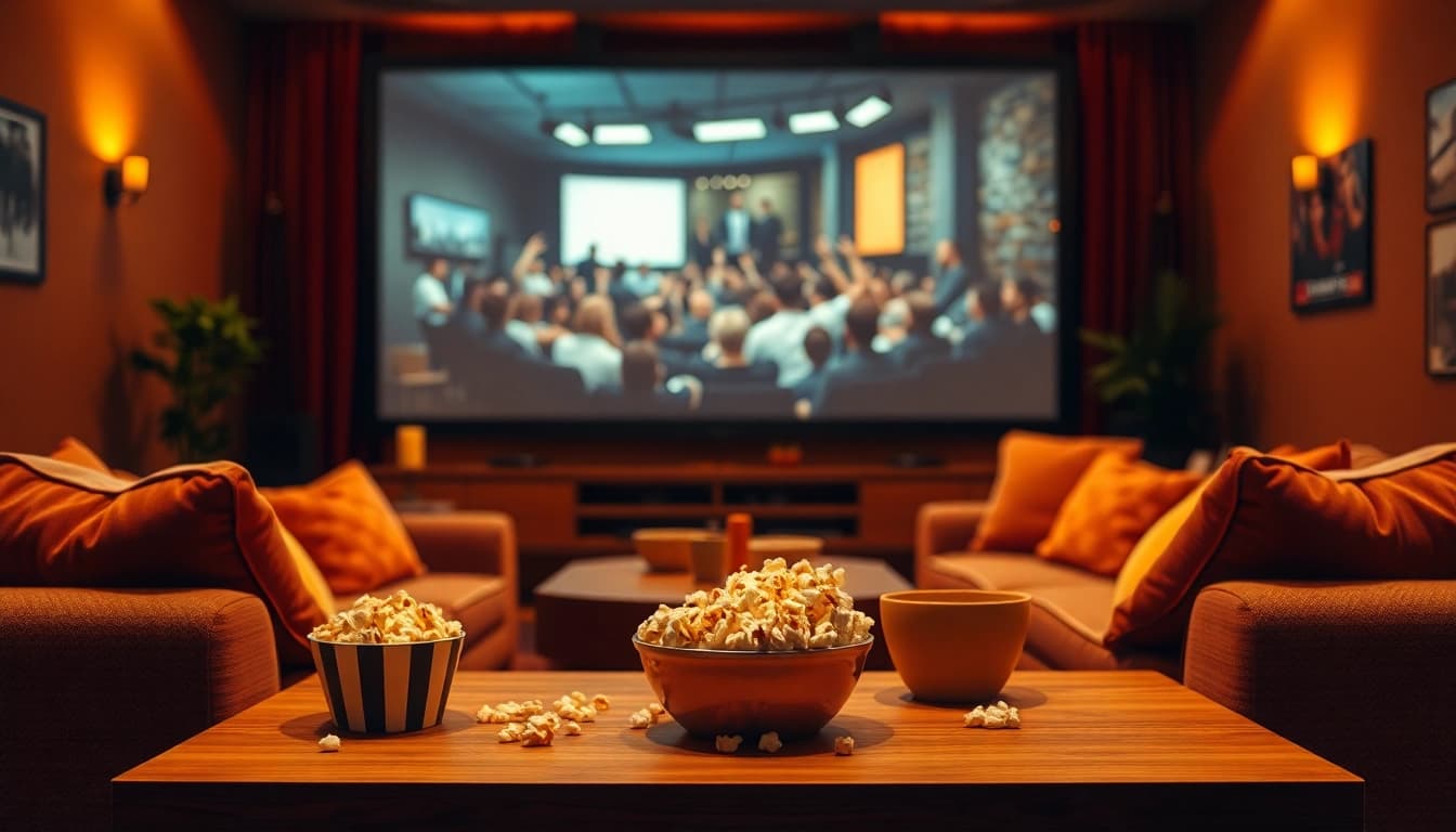 ดูหนังฟรี ในบรรยากาศการชมภาพยนตร์ที่บ้านที่สะดวกสบาย