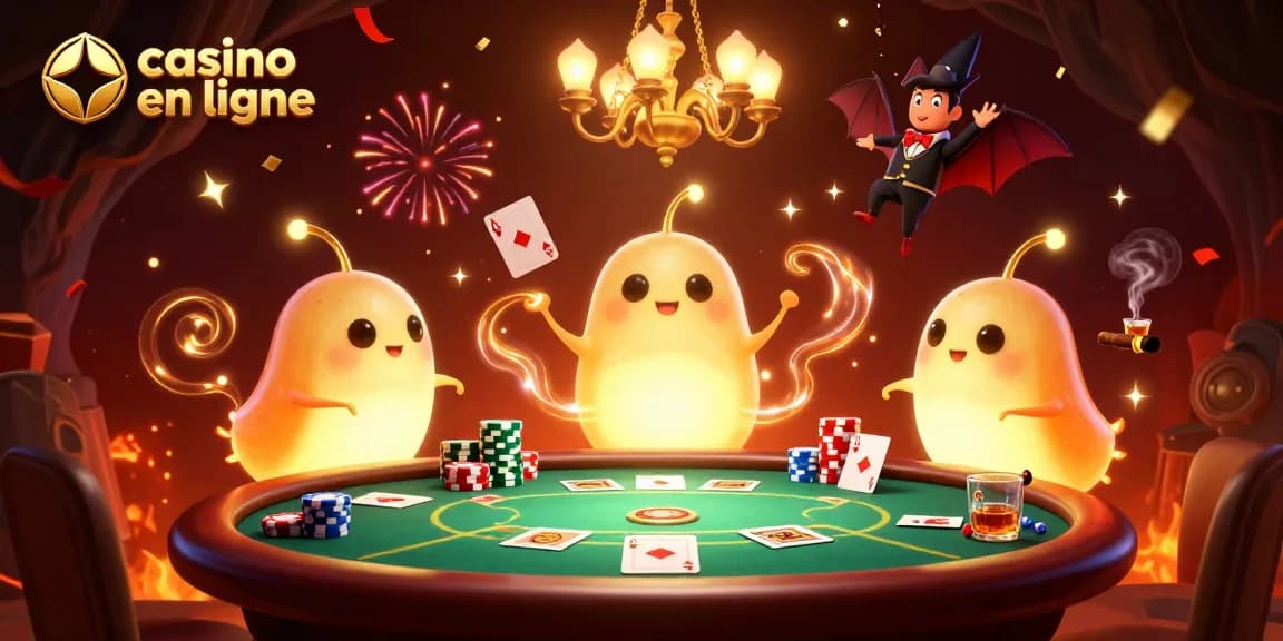Jouer au casino fiable en ligne avec des vers luminescents animant un casino souterrain