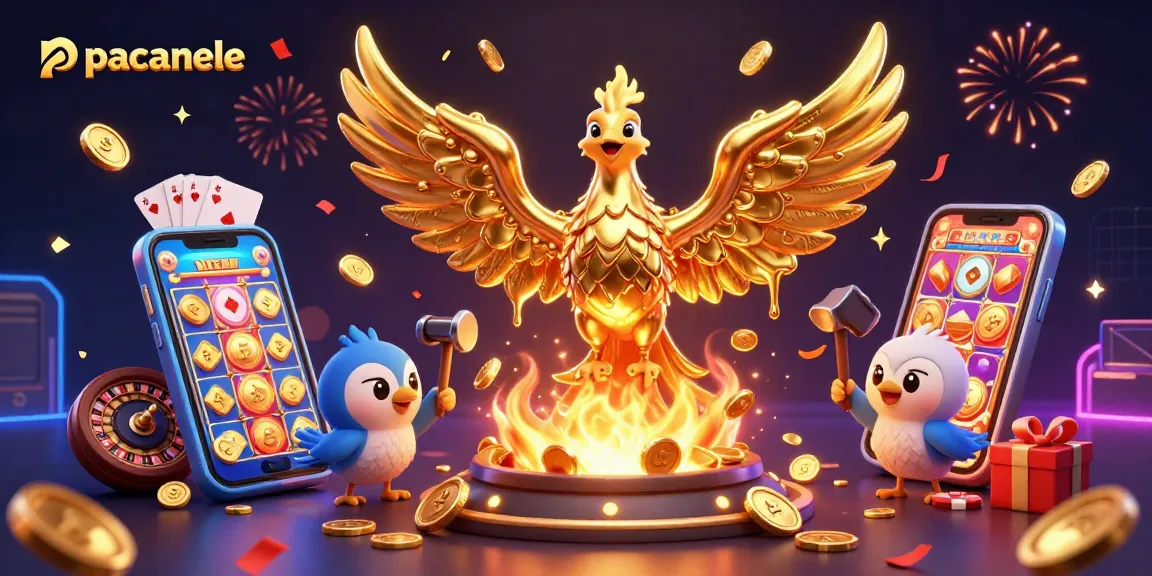 Joacă pacanele și câștigă premii fantastice cu această ilustrație vibrantă.