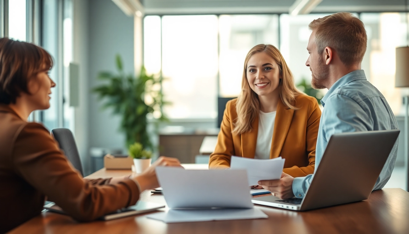 No hassle warranty claims process illustrated with customer service support in a modern office.