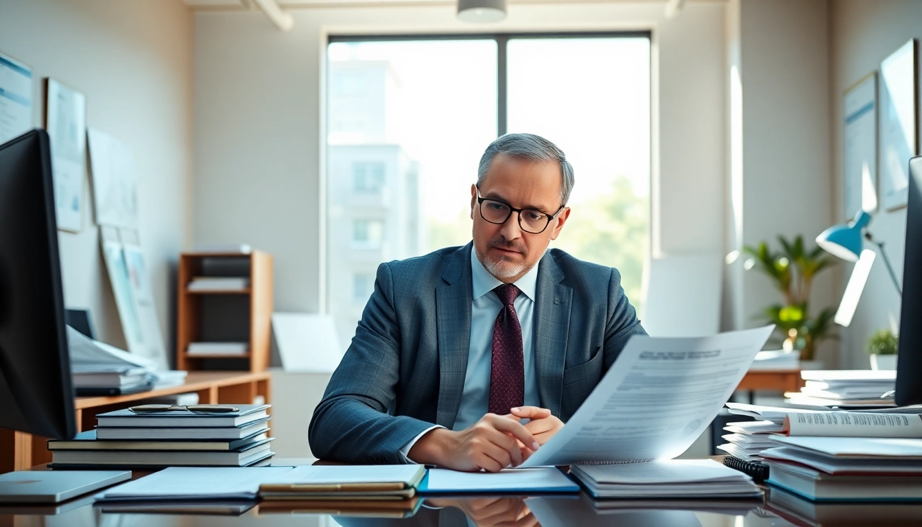 Visual depiction of FCPA/DCAA/Flowdown/ITAR/EAR compliance process highlighting a consultant at work.