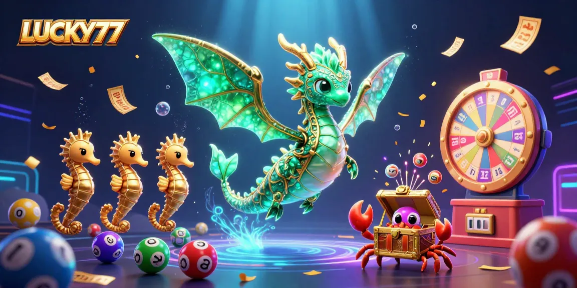 Experience thrilling gameplay with LUCKY77 in an enchanting underwater casino world.