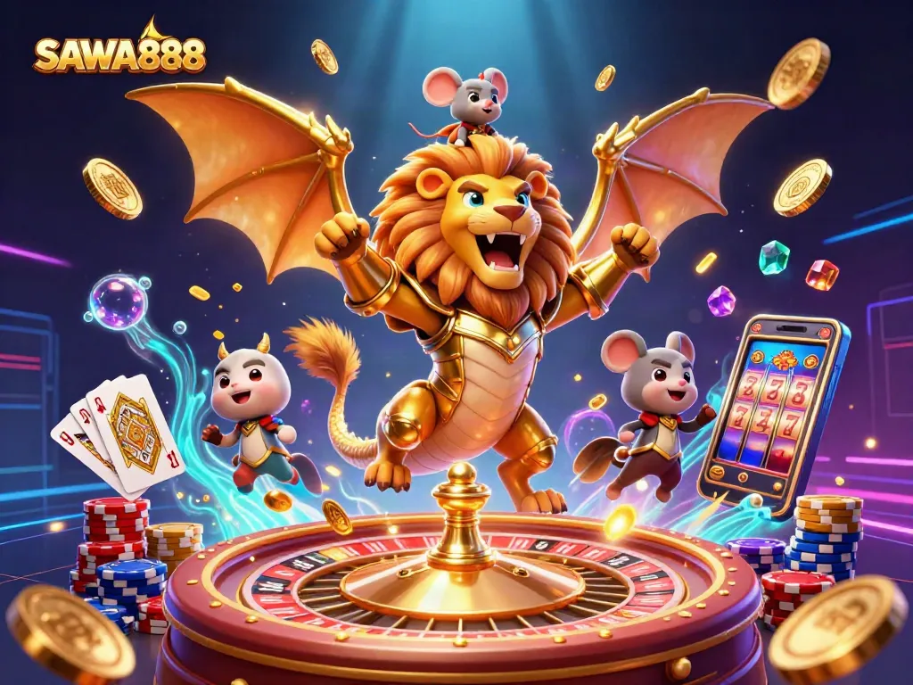 Win big at SAWA888 with exhilarating casino excitement and golden rewards
