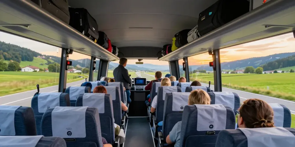 Autocar Chișinău Europa - Călători confortabil în autocar modern spre Europa.