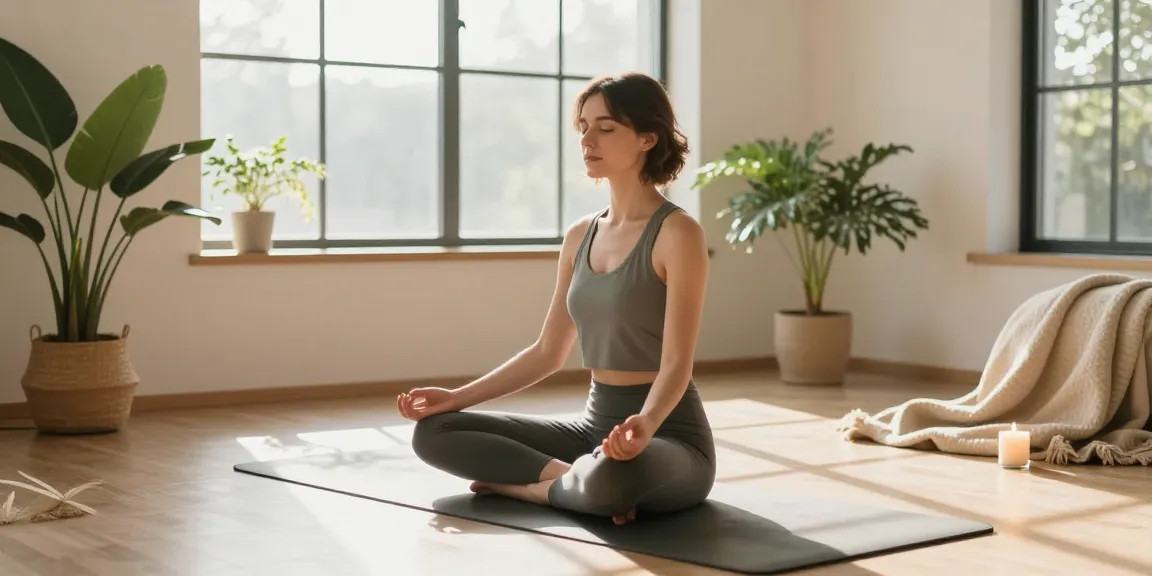Mindfulness meditation scene at ROKOK88 Wellness Hub promoting self-care and tranquility