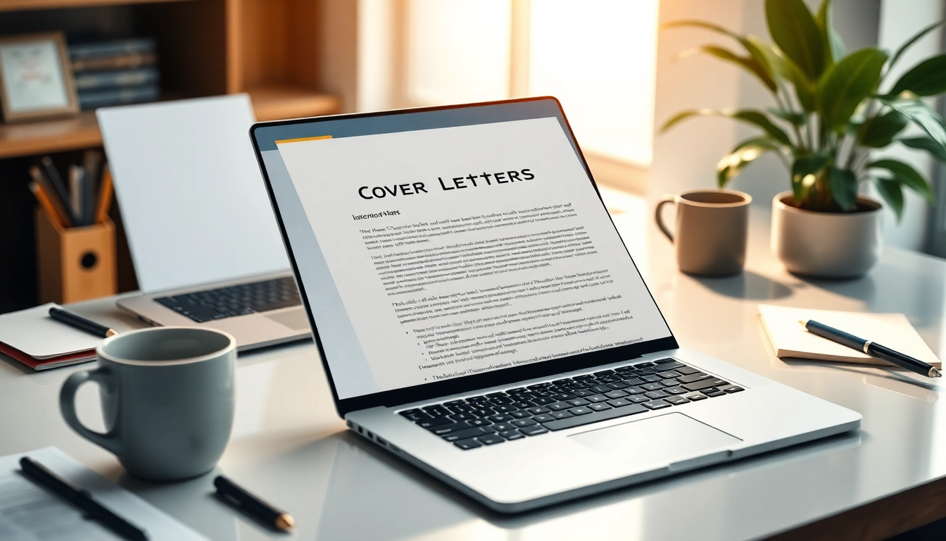 Craft an engaging cover letter with a well-designed template and professional ambiance.