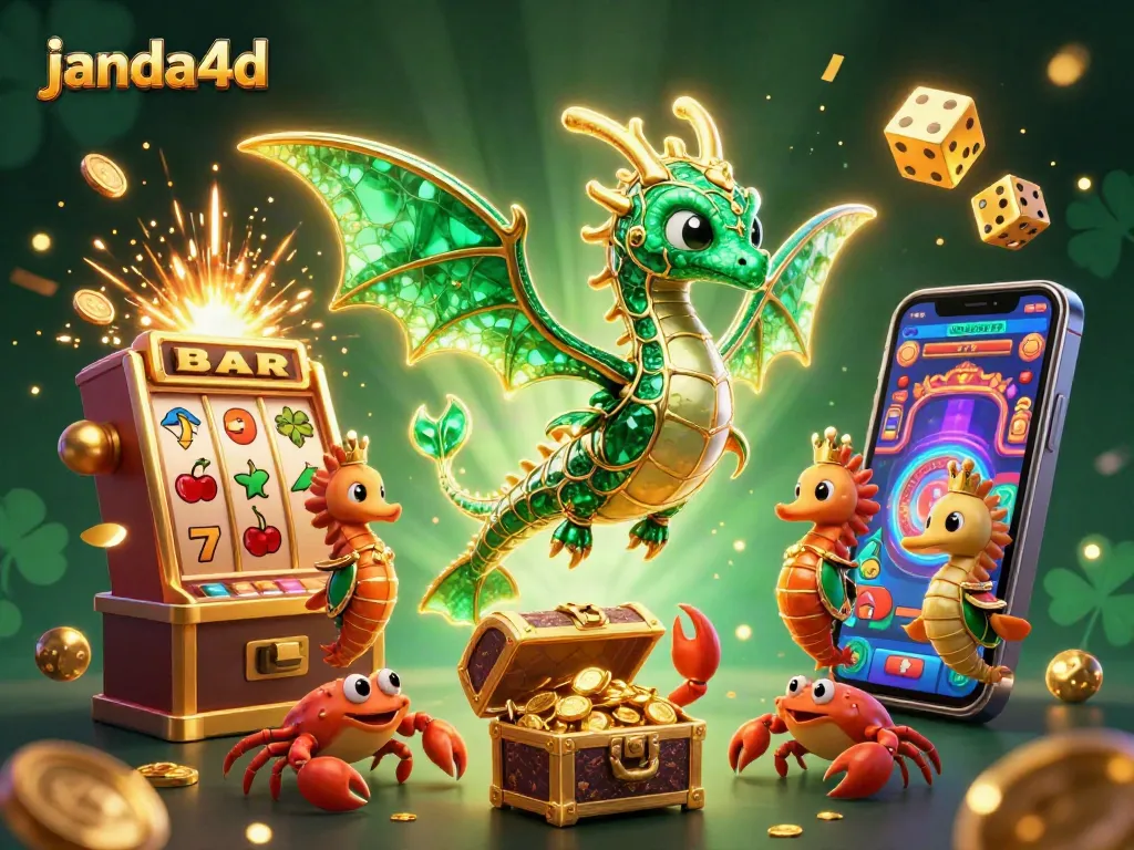 Janda4d menawarkan pengalaman kasino yang menarik dengan simbol keberuntungan dan permainan slot.