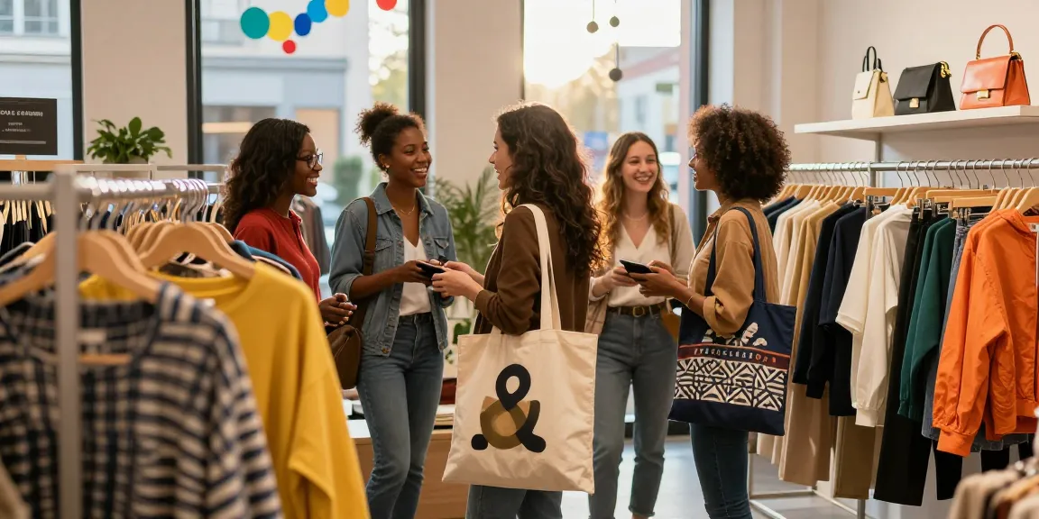 Dynamic shopping experience with friends enjoying retail therapy at https://forumup.org/shop/search.php?ca_id=&addr1=&addr2=&addr3=&schKeyword= amidst vibrant clothing
