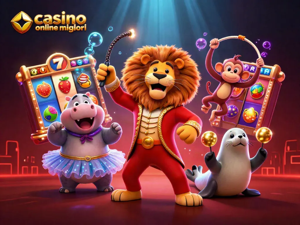 Vincere nei migliori casino online con divertenti slot machines e personaggi animati.