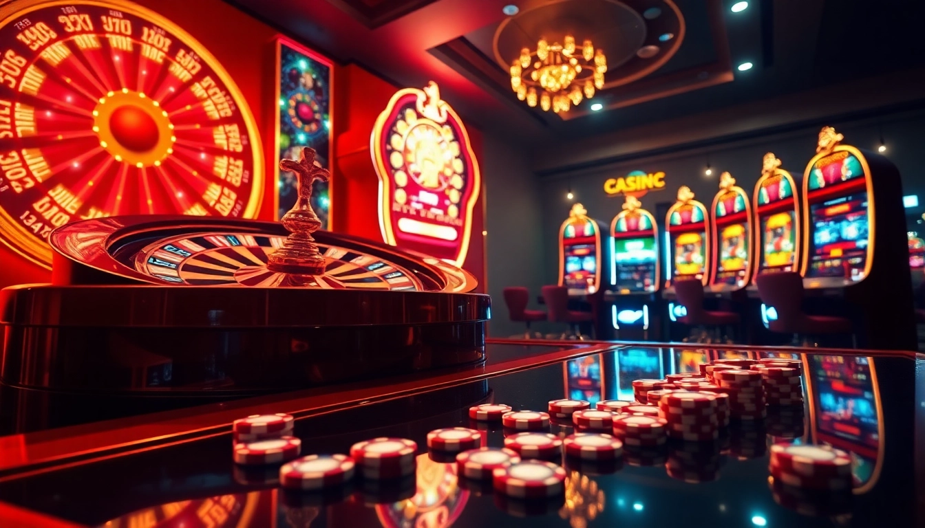Vivez l'excitation du casino en ligne argent réel France avec des machines à sous dynamiques et des tables de poker élégantes.