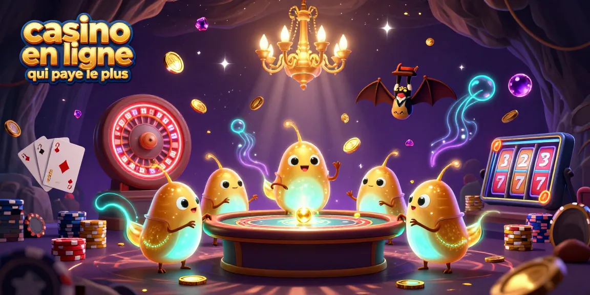 Découvrez un casino en ligne qui paye le plus avec des vers luisants illuminant une scène animée.