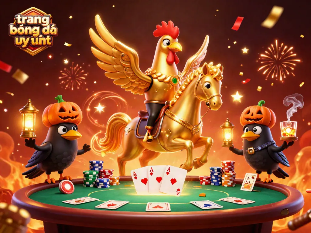 trang cá độ bóng đá uy tín trong bối cảnh sôi động của một casino tối tăm với nhiều hoạt động