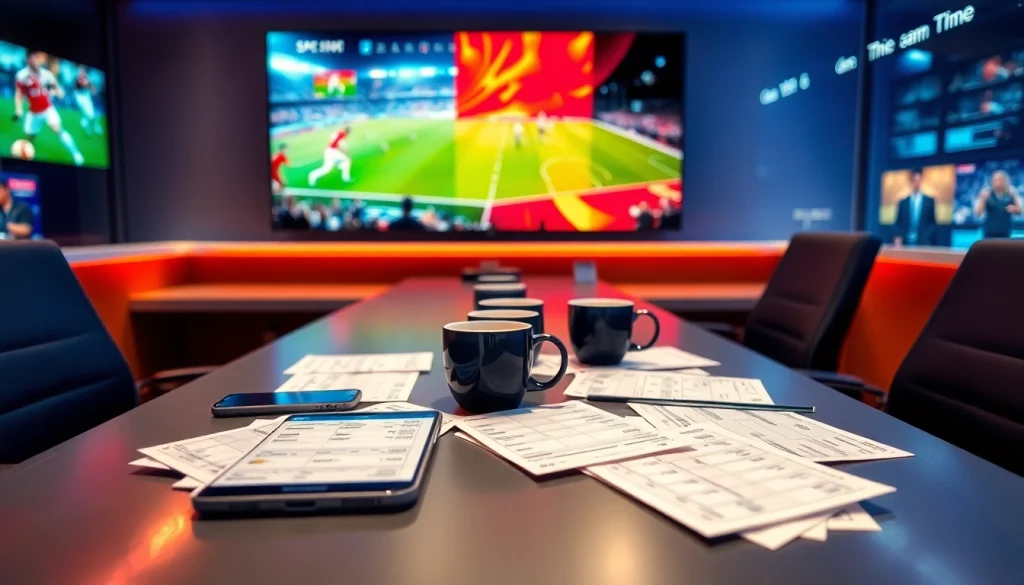 Engaging visual of best sportsbooks in Mexico with sports betting apps and live events displayed