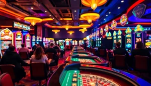 Experience thrilling games at the online casino Canada with vibrant visuals and engaging atmosphere.