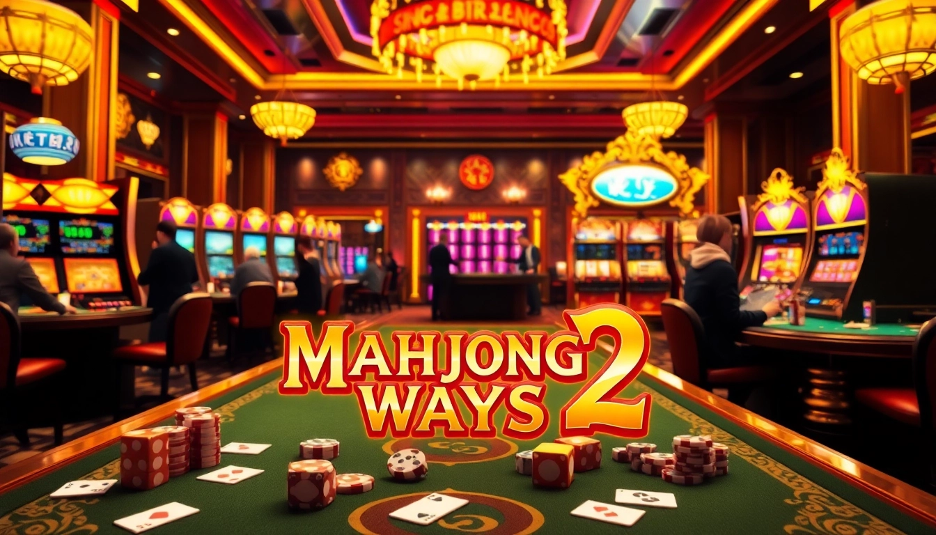 Rasakan sensasi Mahjong Ways 2 dengan elemen kasino yang hidup dan momen kemenangan.