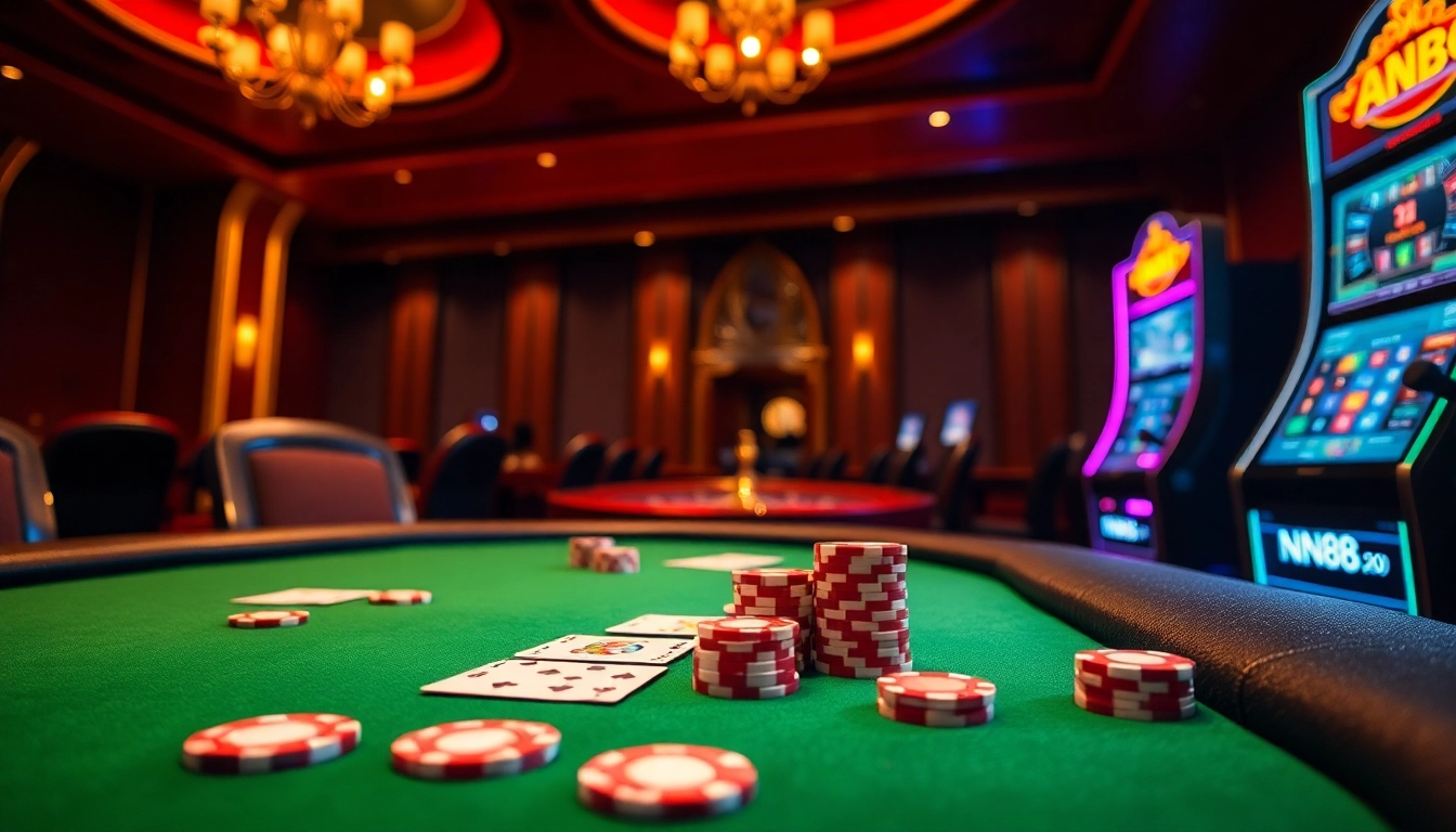Engage with thrilling gameplay at nn88 com's vibrant online casino.