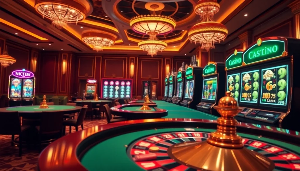 Experience thrilling gameplay at BK8 เว็บตรง with high-stakes poker tables and vibrant slot machines.