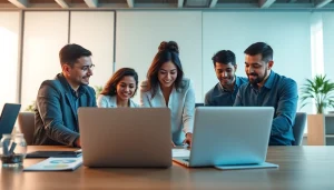 在现代工作环境中，使用 WPS Office 工具实现动态团队协作。