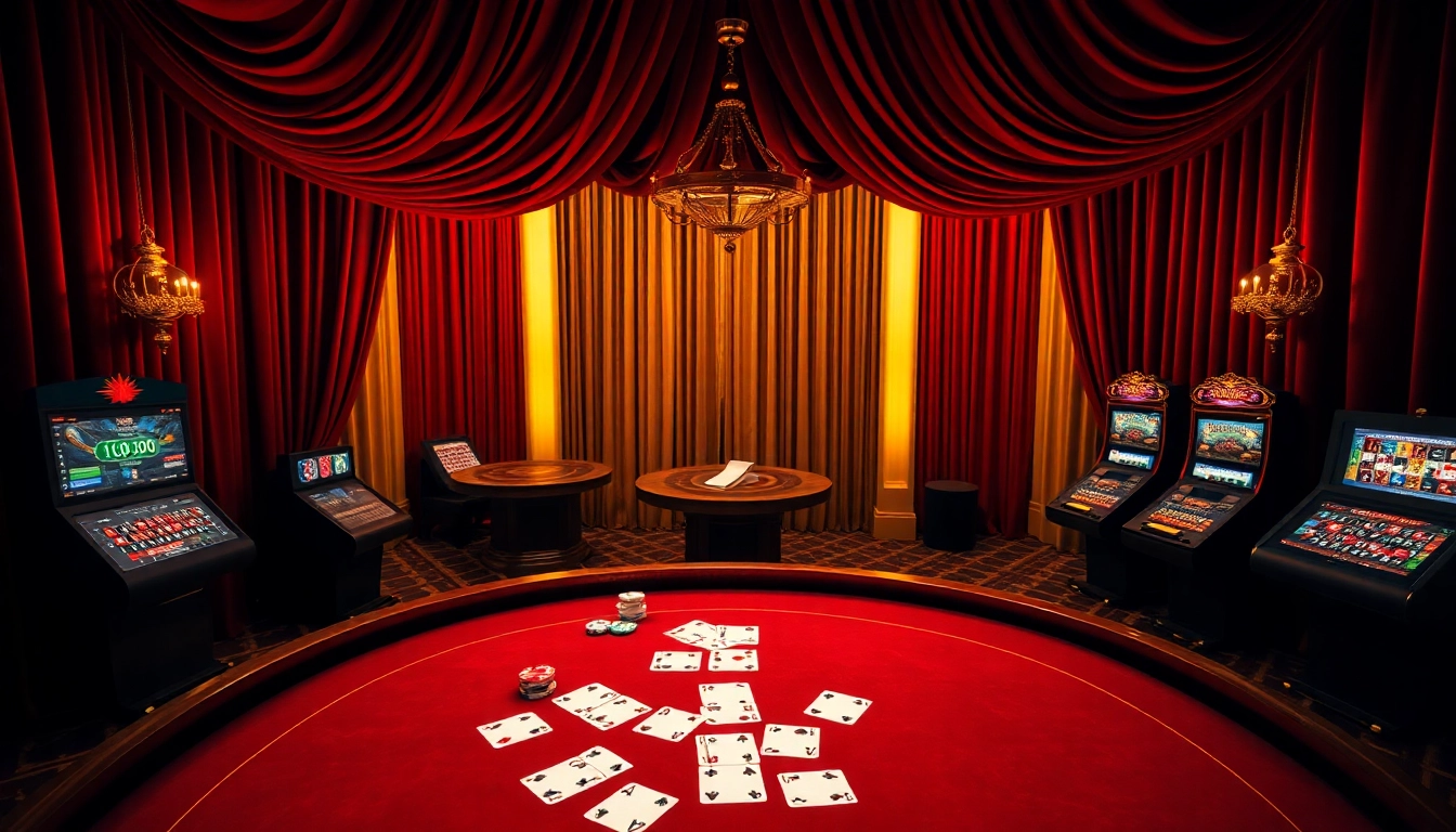 Vivez l'excitation du casino en ligne argent réel France avec des tables de jeu vibrantes et une ambiance luxueuse.