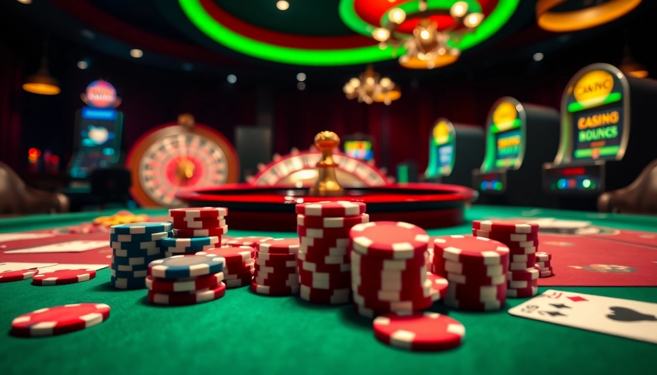 Jouez à des jeux passionnants au casino en ligne argent réel France, où les joueurs interagissent avec des cartes et des jetons.