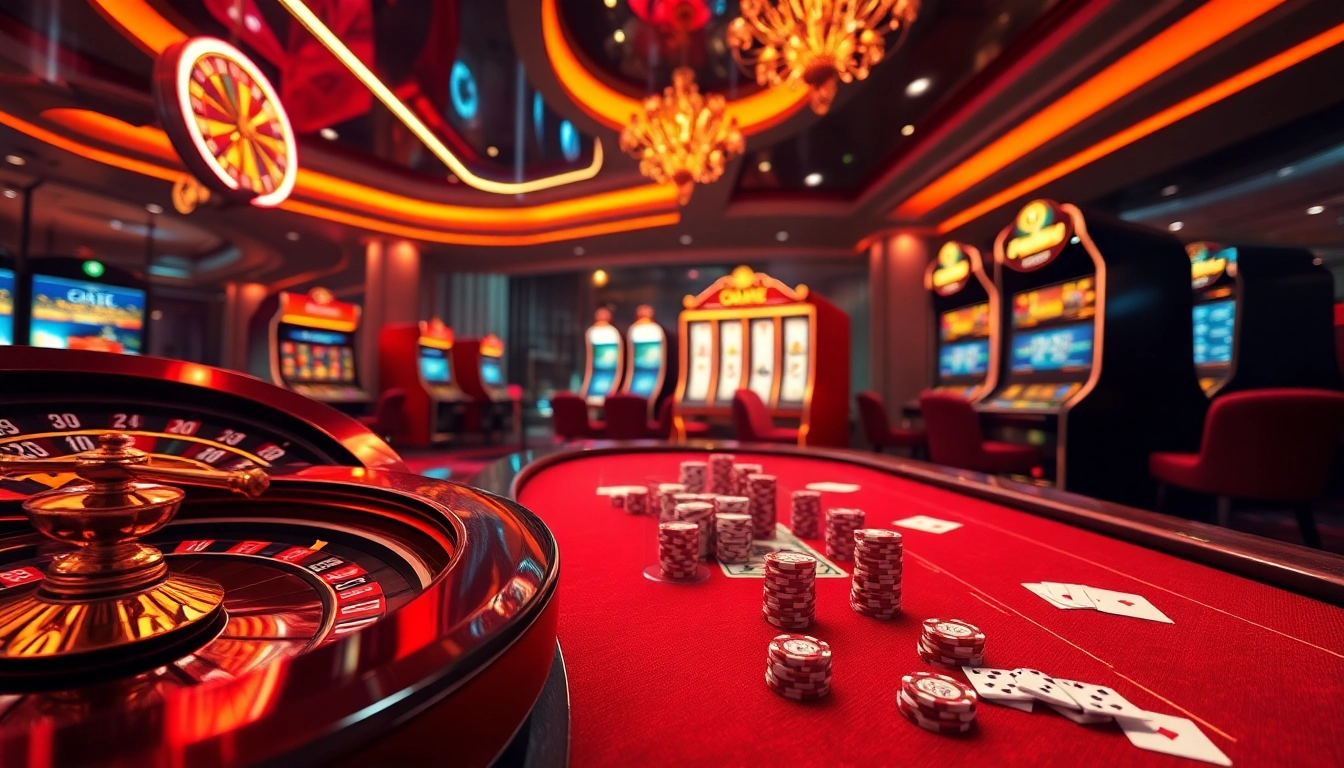 Vivez le frisson des casinos en ligne Français avec des éléments de jeu dynamiques et du luxe.