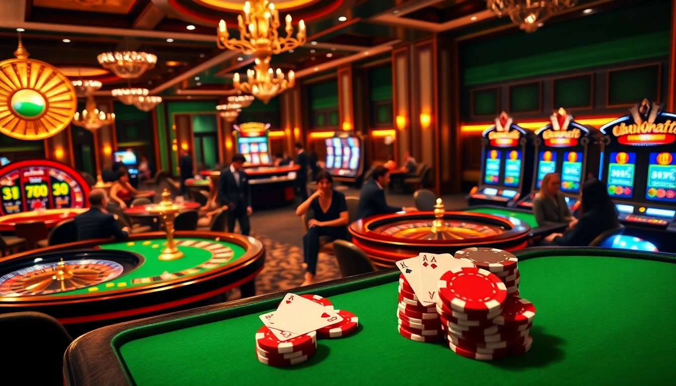 Découvrez l'excitation du casino en ligne argent réel France avec des tables vibrantes et des joueurs engageants.