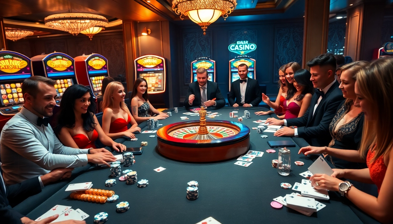 Vivez l'excitation aux meilleurs casinos en ligne avec une action engageante de poker et de roulette.