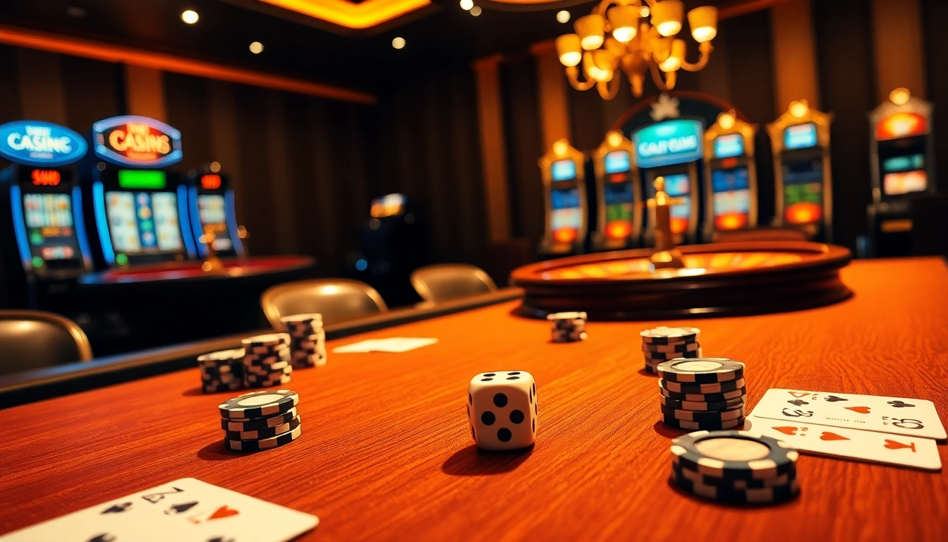 Participez à un gameplay palpitant au casino en ligne argent réel France avec des jetons de poker vibrants et une roue de roulette.