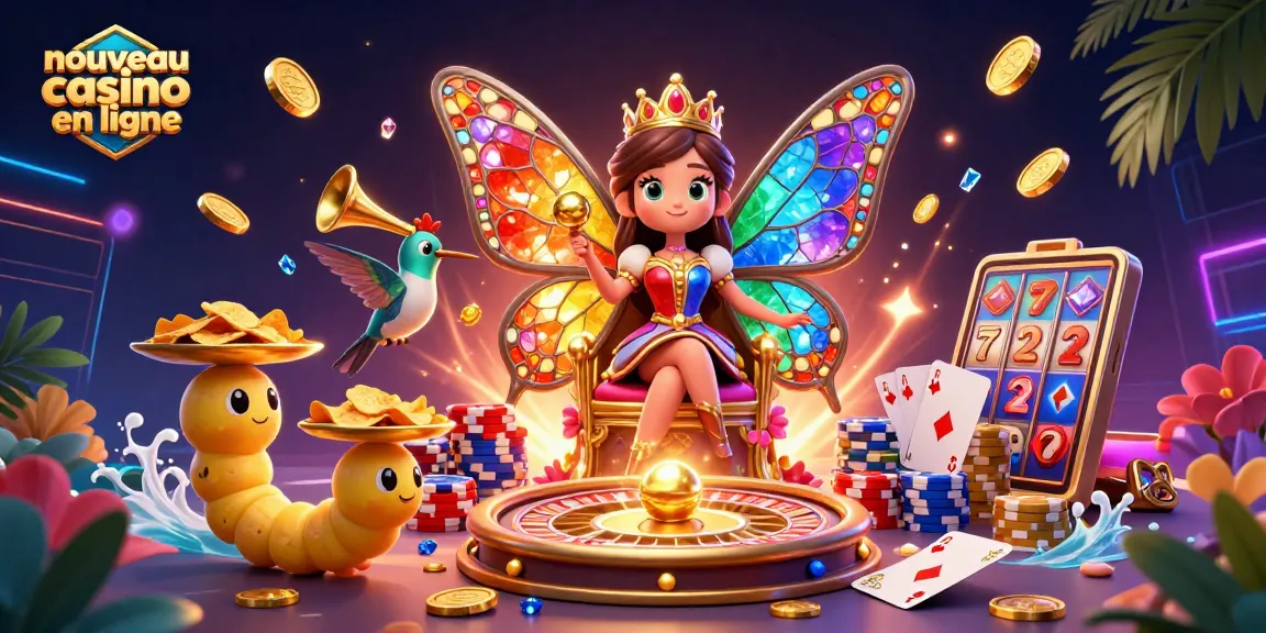 Plongez dans l'univers d'un nouveau casino en ligne avec des graphismes éclatants et des jeux captivants.