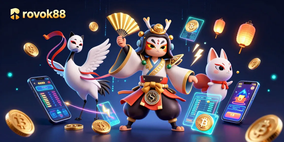 Experience the vibrant world of rokok88 with dynamic characters and captivating casino elements.