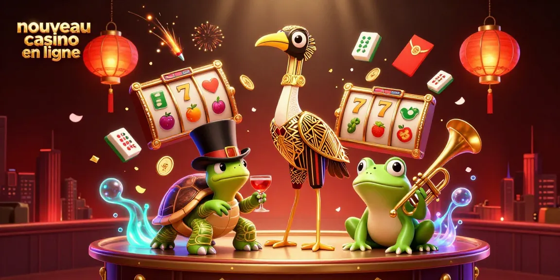 Jouez sur un nouveau casino en ligne avec des machines à sous colorées, un crâne art déco, et une ambiance festive.