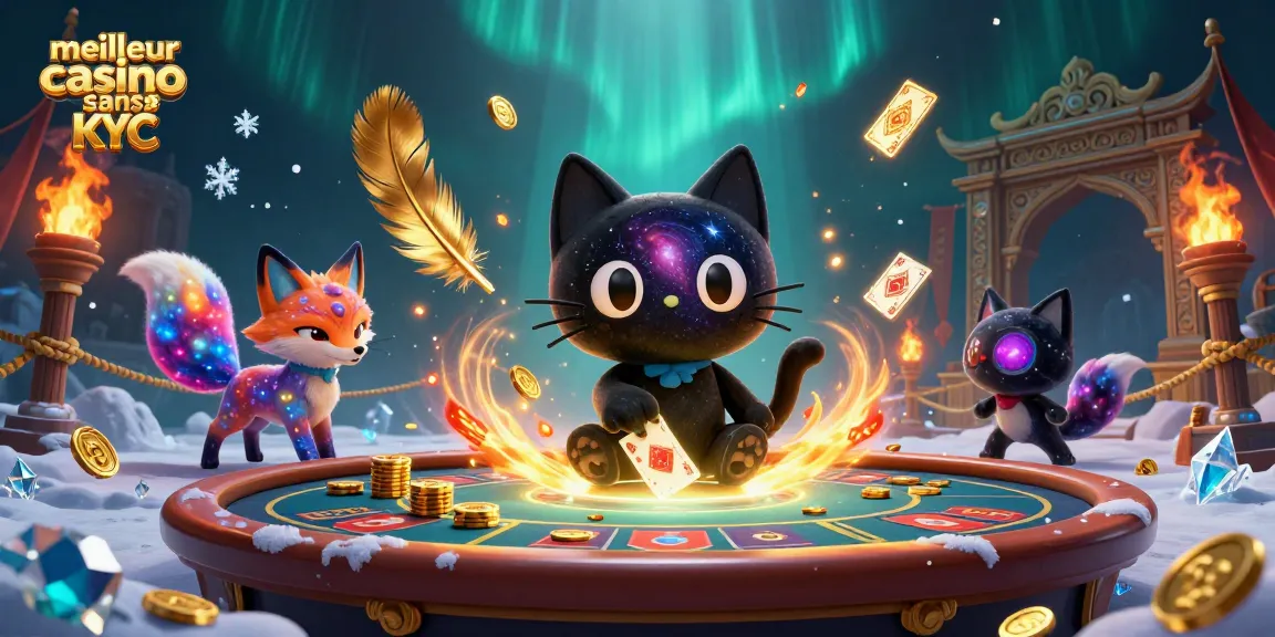 Jouez au meilleur casino sans KYC pour une expérience de jeu rapide et confidentielle.