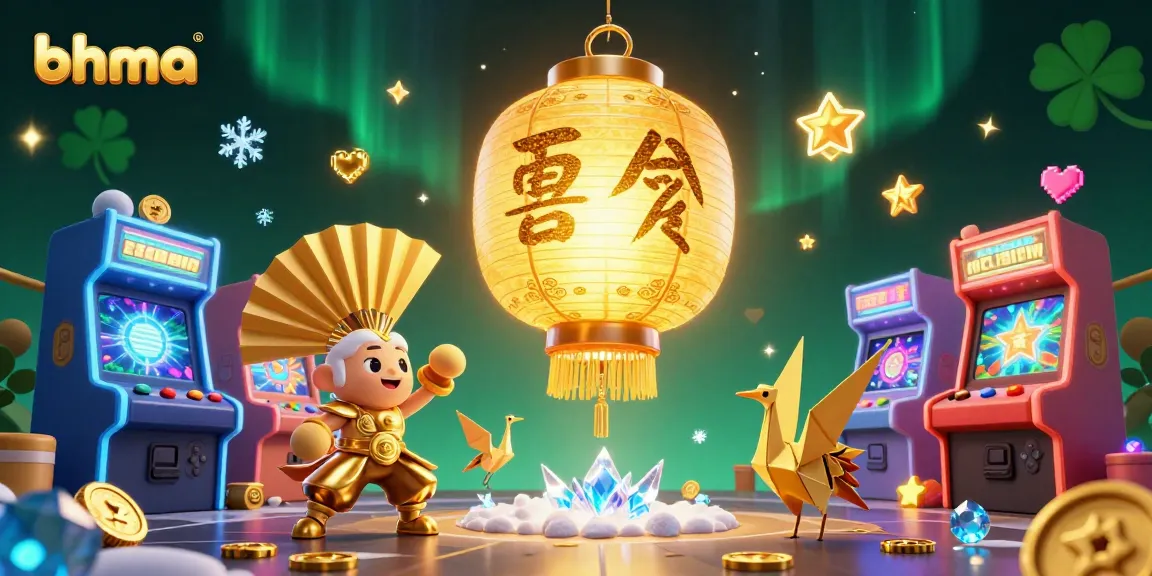 Experience thrilling gameplay at bhma with a vibrant scene featuring animated characters and classic casino action.